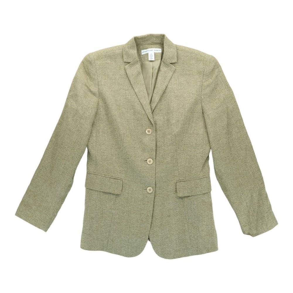 NWT $169 Josephine Chaus Beige button Moroccan Holiday Jacket Womens Size 6